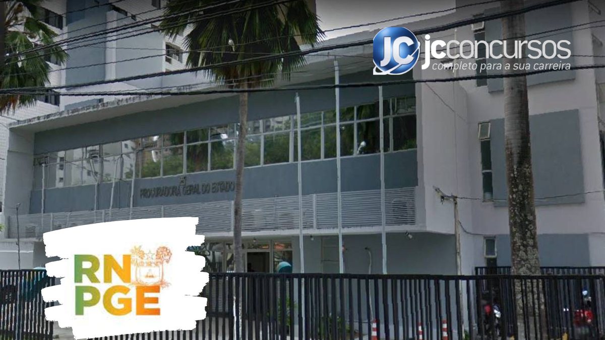 None - Concurso PGE RN: sede da PGE RN Divulgação